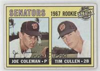 1967 Rookie Stars - Joe Coleman, Tim Cullen [Good to VG‑EX]