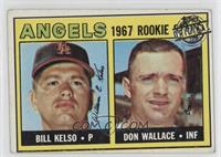 1967 Rookie Stars - Bill Kelso, Don Wallace [Good to VG‑EX]