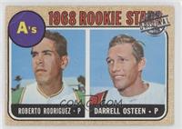 1968 Rookie Stars - Roberto Rodriguez, Darrell Osteen [Good to VGR…