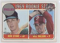 1969 Rookie Stars - Ron Stone, Bill Wilson [Poor to Fair]