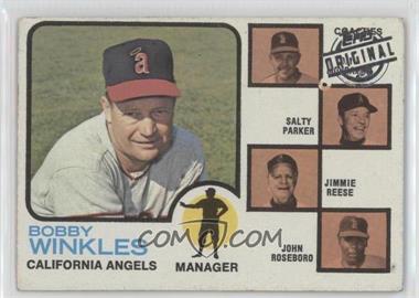 2015 Topps - Originals Buybacks #1973-421 - Bobby Winkles, Salty Parker, Jimmie Reese, John Roseboro, Tom Morgan [Good to VG‑EX]