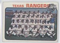 Texas Rangers Team [Good to VG‑EX]