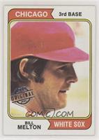 Bill Melton (Topps Original Stamp on Left)