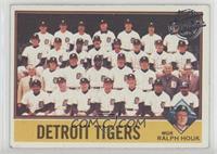 Team Checklist - Detroit Tigers Team, Ralph Houk [Poor to Fair]