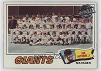 San Francisco Giants, Joe Altobelli [Poor to Fair]