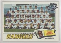 Texas Rangers (Frank Lucchesi)