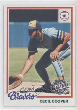 2015 Topps - Originals Buybacks #1978-154 - Cecil Cooper