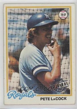 2015 Topps - Originals Buybacks #1978-157 - Pete LaCock [Good to VG‑EX]