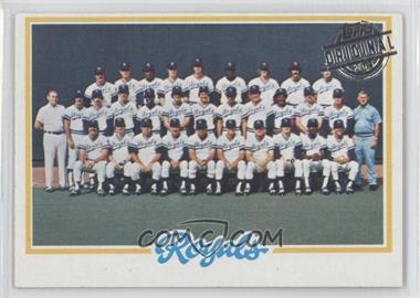 2015 Topps - Originals Buybacks #1978-724 - Team Checklist - Kansas City Royals, Checklist