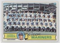 Team Checklist - Seattle Mariners Team, Darrell Johnson