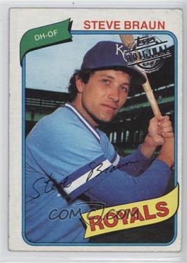 2015 Topps - Originals Buybacks #1980-9 - Steve Braun