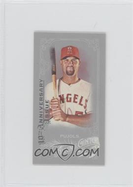 2015 Topps Allen & Ginter's - [Base] - X: 10th Anniversary Issue Mini White (Silver) Border #198 - Albert Pujols