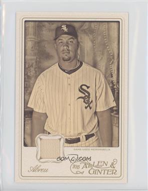 2015 Topps Allen & Ginter's - Box Loader Relics #BR-JA - Jose Abreu /25