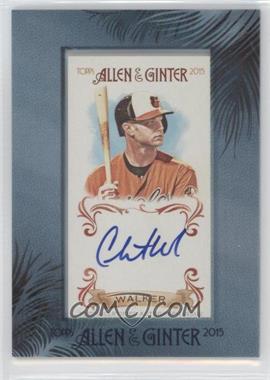 2015 Topps Allen & Ginter's - Framed Mini Autographs #AGA-CW - Christian Walker