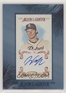 2015 Topps Allen & Ginter's - Framed Mini Autographs #AGA-WM - Wil Myers