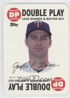 2015 Topps Archives - 1968 Topps Game Inserts #5 - Joe Mauer