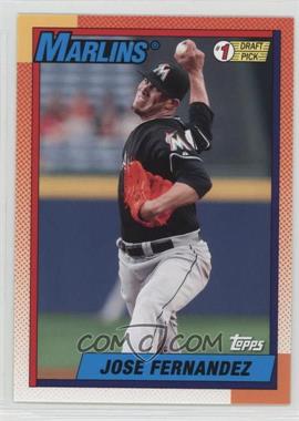 2015 Topps Archives - 1990 Topps #1 Draft Picks #90DPIJF - Jose Fernandez