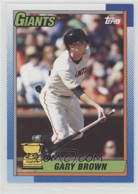 2015 Topps Archives - 1990 Topps All-Star Rookies #90ASIGB - Gary Brown