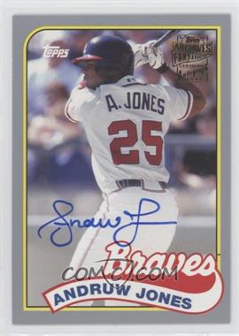 2015 Topps Archives - Fan Favorites Autographs - Silver #FFA-AJ - Andruw Jones /199