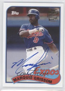 2015 Topps Archives - Fan Favorites Autographs #FFA-MG - Marquis Grissom