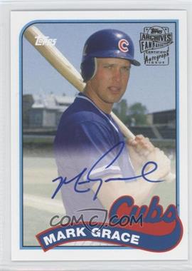 2015 Topps Archives - Fan Favorites Autographs #FFA-MGR - Mark Grace