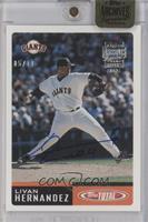 Livan Hernandez (2002 Topps Total) [Buyback] #/17