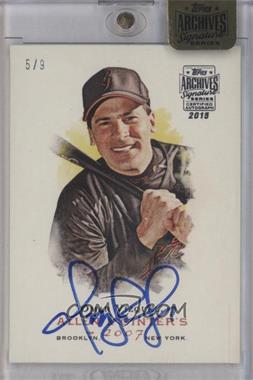 2015 Topps Archives Signature Edition Buybacks - [Base] #07TAG-293 - Omar Vizquel (2007 Topps Allen & Ginter) /9 [Buyback]