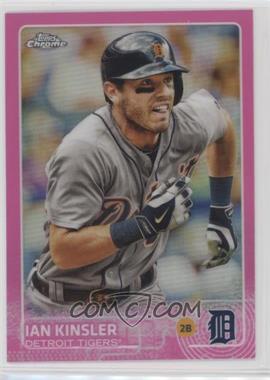 2015 Topps Chrome - [Base] - Pink Refractor #93 - Ian Kinsler