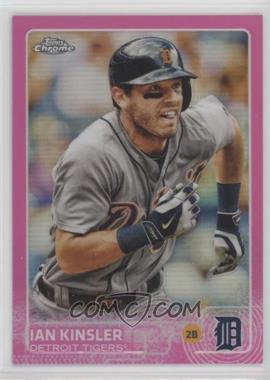 2015 Topps Chrome - [Base] - Pink Refractor #93 - Ian Kinsler