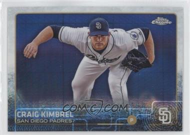 2015 Topps Chrome - [Base] - Prism Refractor #163 - Craig Kimbrel