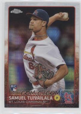 2015 Topps Chrome - [Base] - Prism Refractor #174 - Samuel Tuivailala