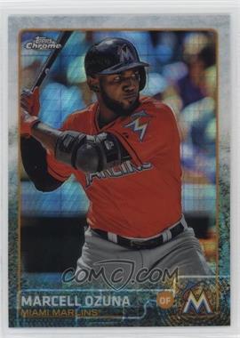 2015 Topps Chrome - [Base] - Prism Refractor #182 - Marcell Ozuna