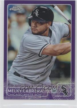 2015 Topps Chrome - [Base] - Purple Refractor #127 - Melky Cabrera /250