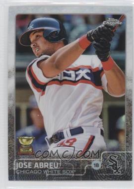 2015 Topps Chrome - [Base] - Refractor #180 - Jose Abreu