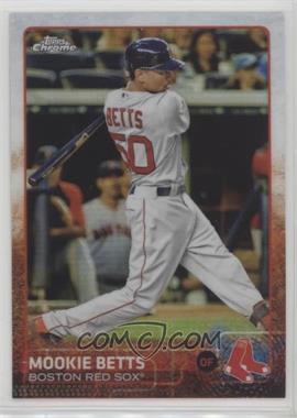 2015 Topps Chrome - [Base] - Refractor #67 - Mookie Betts