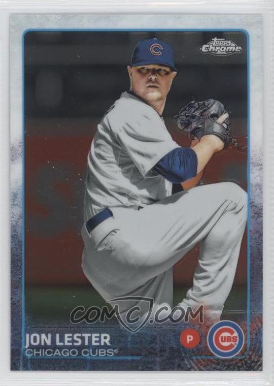 2015 topps chrome base 31 jon lester comc card marketplace 2015 topps chrome base 31 jon lester comc card marketplace