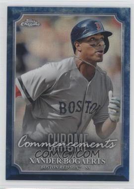 2015 Topps Chrome - Commencements #COM-6 - Xander Bogaerts