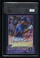 2016 Topps Chrome Update - Carlos Correa [BRCR 9] #/250