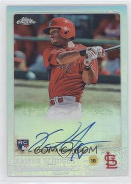 2015 Topps Chrome - Rookie Autographs - Refractor #AR-XS - Xavier Scruggs /499