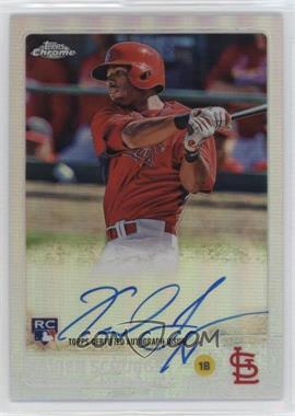 2015 Topps Chrome - Rookie Autographs - Refractor #AR-XS - Xavier Scruggs /499