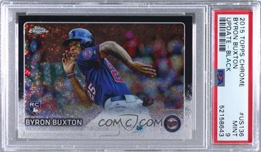 2015 Topps Chrome Update - Mega Box [Base] - Black Refractor #US136 - Byron Buxton /99 [PSA 9 MINT]