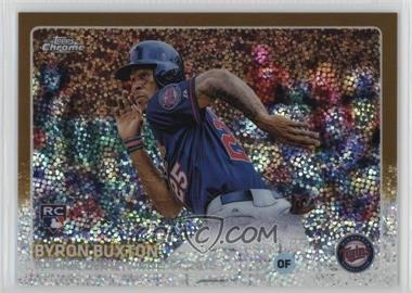 2015 Topps Chrome Update - Mega Box [Base] - Gold Refractor #US136 - Byron Buxton /250