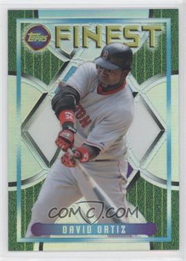 2015 Topps Finest - 1995 Finest Design - Refractor #94F-10 - David Ortiz /25