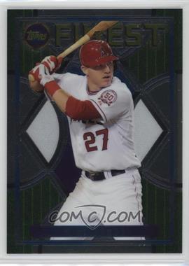 2015 Topps Finest - 1995 Finest Design #94F-03 - Mike Trout