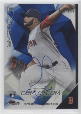 2015 Topps Finest - Autographs - Blue Refractor #FA-EE - Edwin Escobar /150