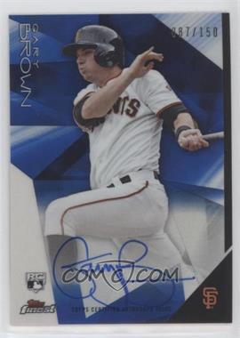 2015 Topps Finest - Autographs - Blue Refractor #FA-GB - Gary Brown /150