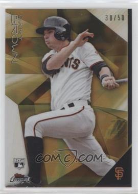 2015 Topps Finest - [Base] - Gold Refractor #85 - Gary Brown /50
