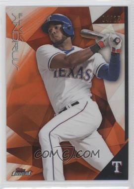 2015 Topps Finest - [Base] - Orange Refractor #59 - Elvis Andrus /25