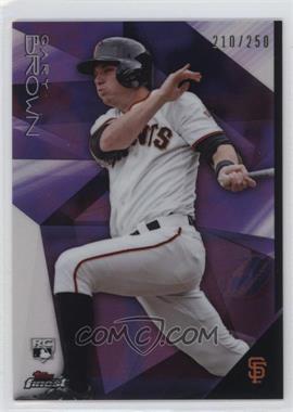 2015 Topps Finest - [Base] - Purple Refractor #85 - Gary Brown /250