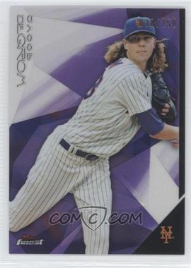 2015 Topps Finest - [Base] - Purple Refractor #92 - Jacob deGrom /250